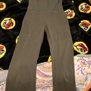 Aeropostale Dark Green Jumpsuit